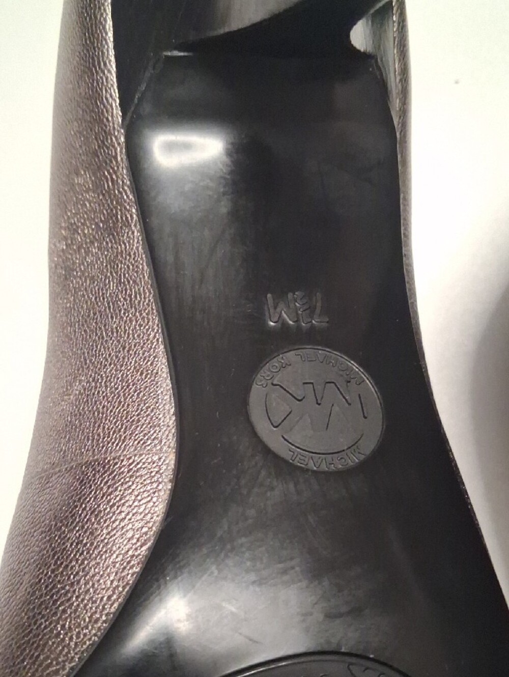 MICHAEL Michael Kors Metallic Bronze Pointed-Toe Pumps - Picture 6 of 13